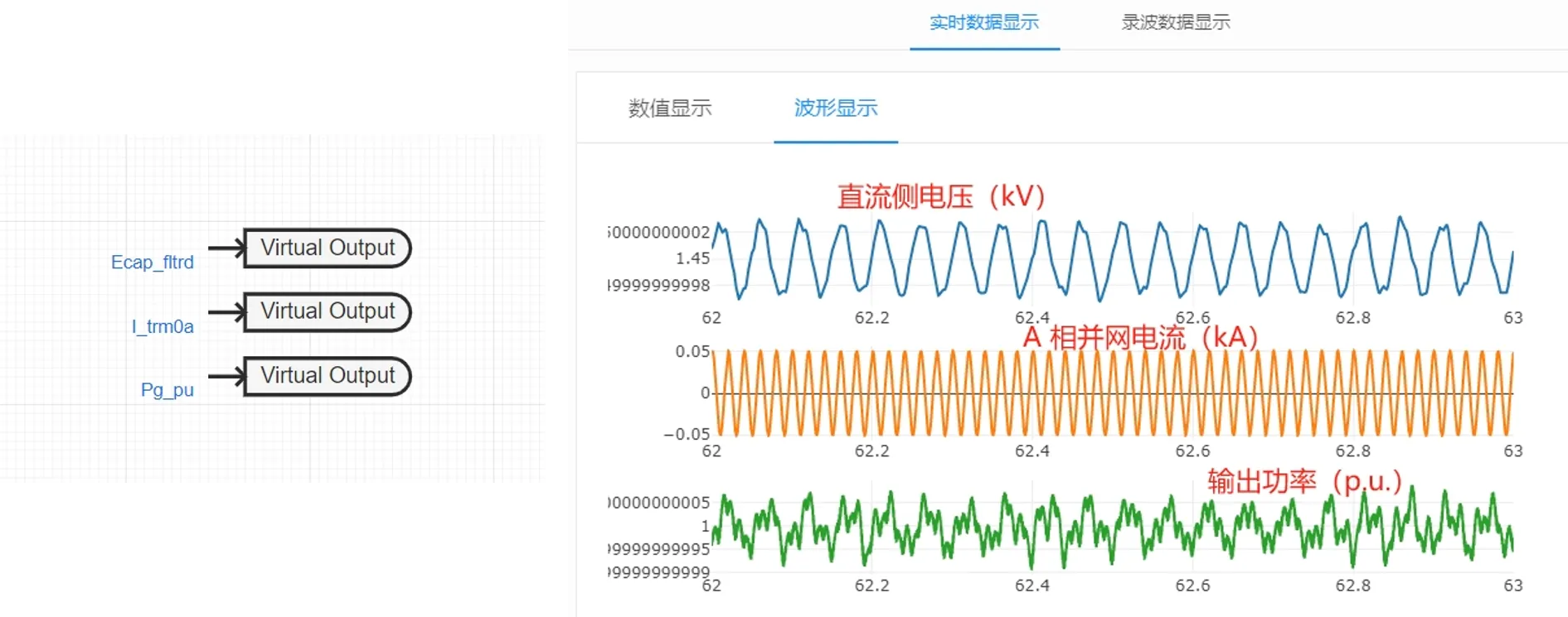 多机实时仿真结果