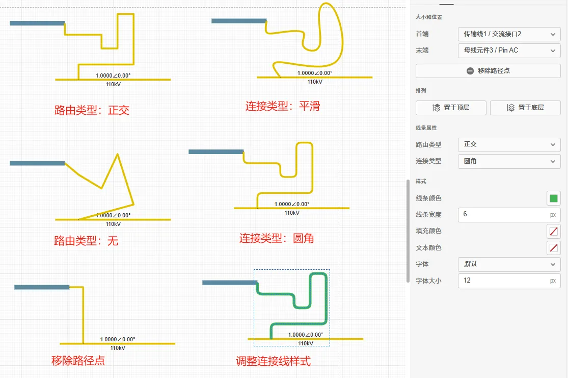 连接样式