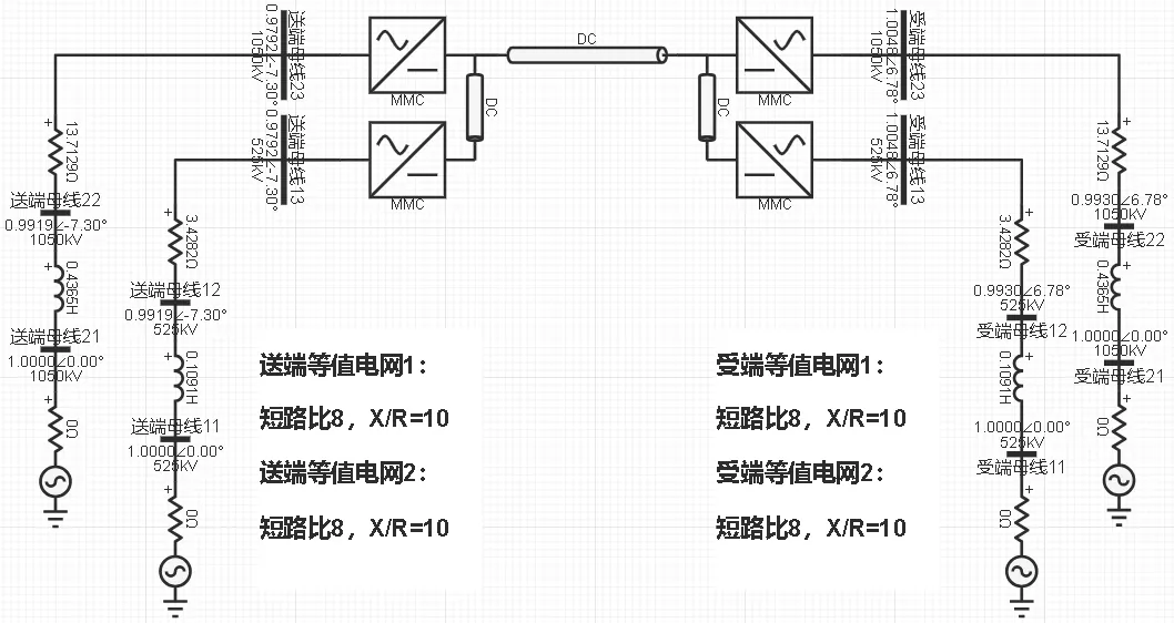特高压分层柔性直流输电系统