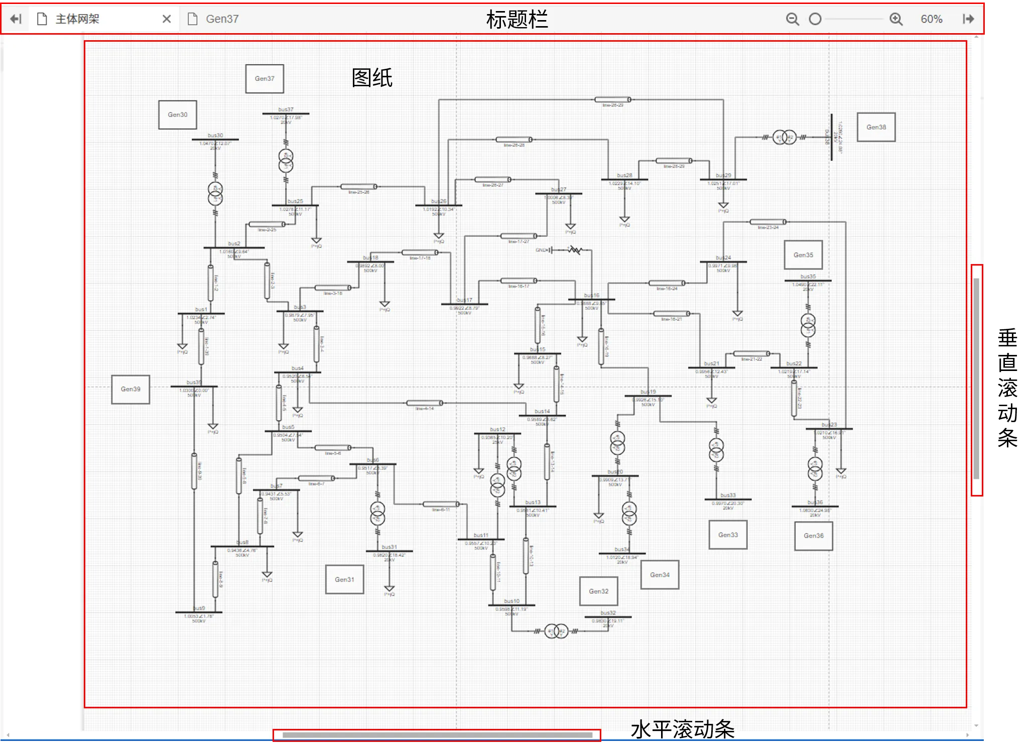 拓扑编辑��区布局